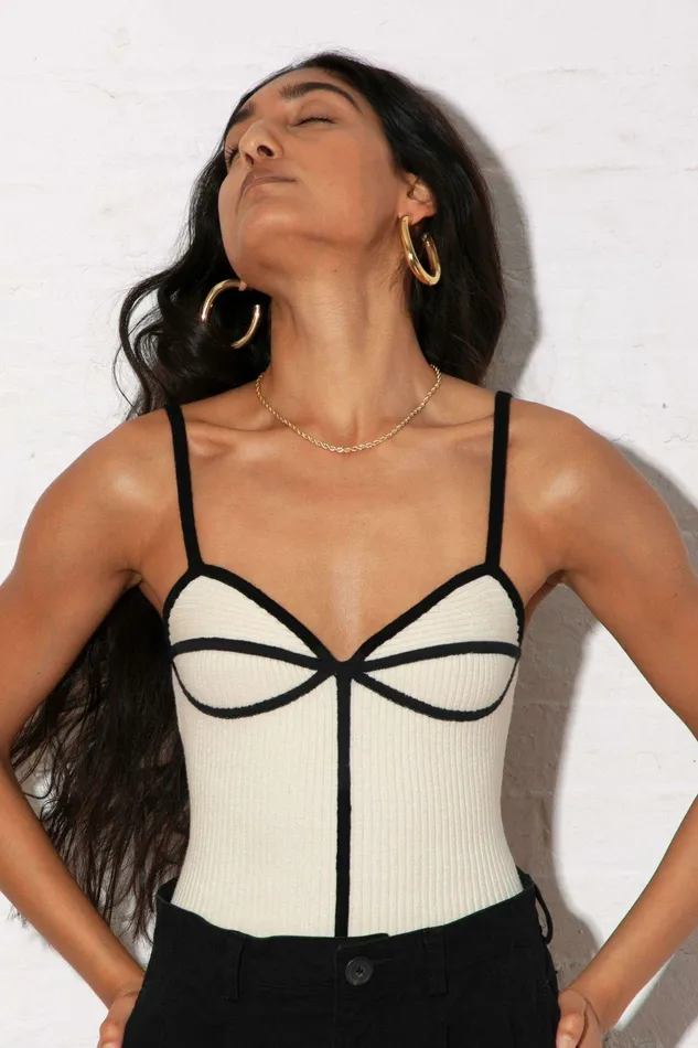 Shop Tops Mara Hoffman Joya Top Natural Shop Tops Mara Hoffman Joya Top Natural