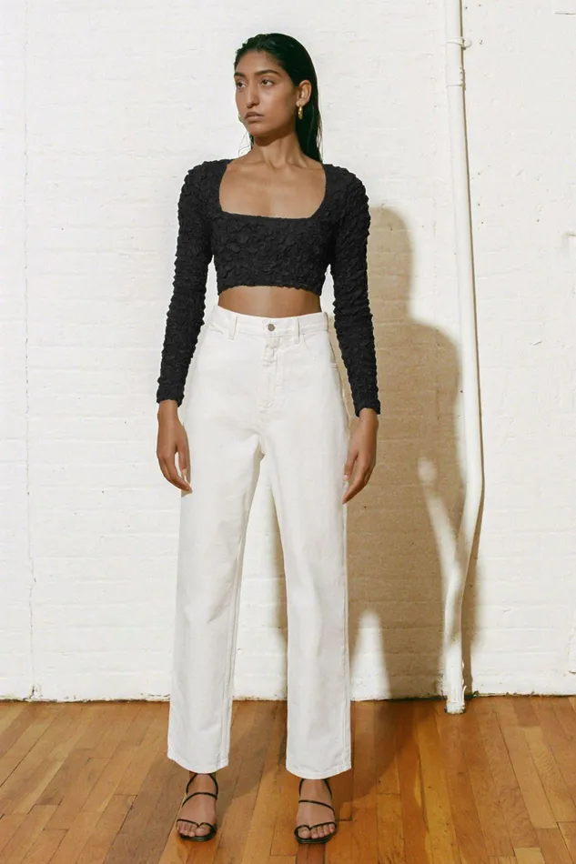Shop Tops Mara Hoffman Kiyoko Top Black Shop Tops Mara Hoffman Kiyoko Top Black