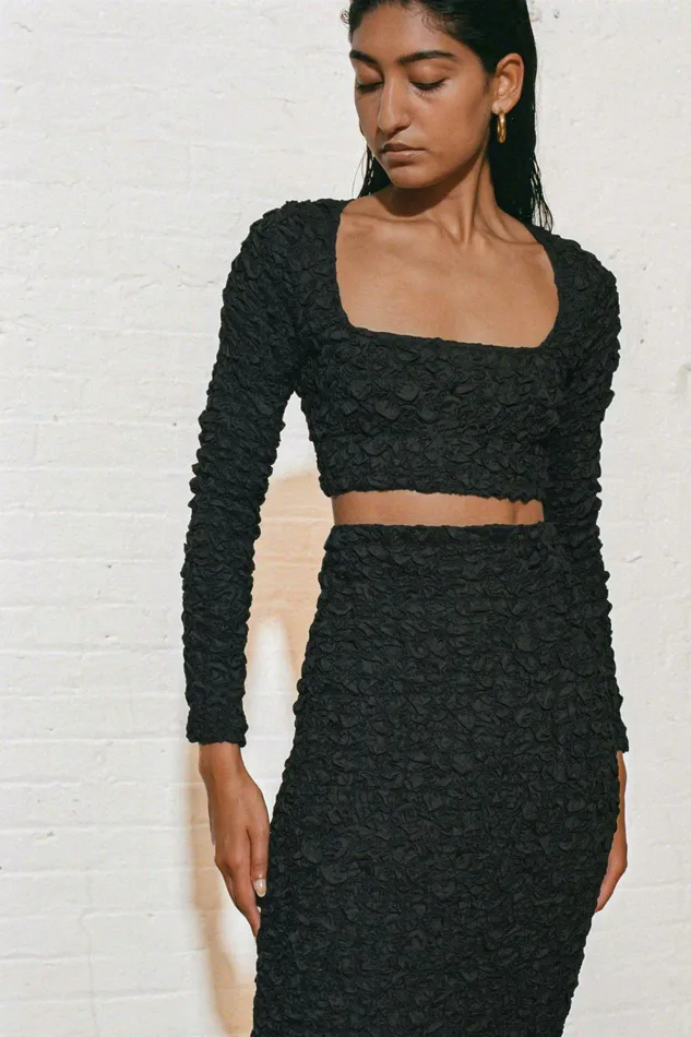 Shop Tops Mara Hoffman Kiyoko Top Black Shop Tops Mara Hoffman Kiyoko Top Black