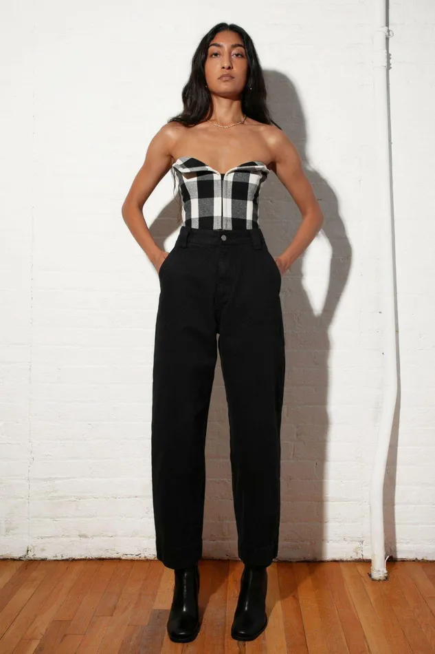 Shop Tops Mara Hoffman Layne Top Black Shop Tops Mara Hoffman Layne Top Black