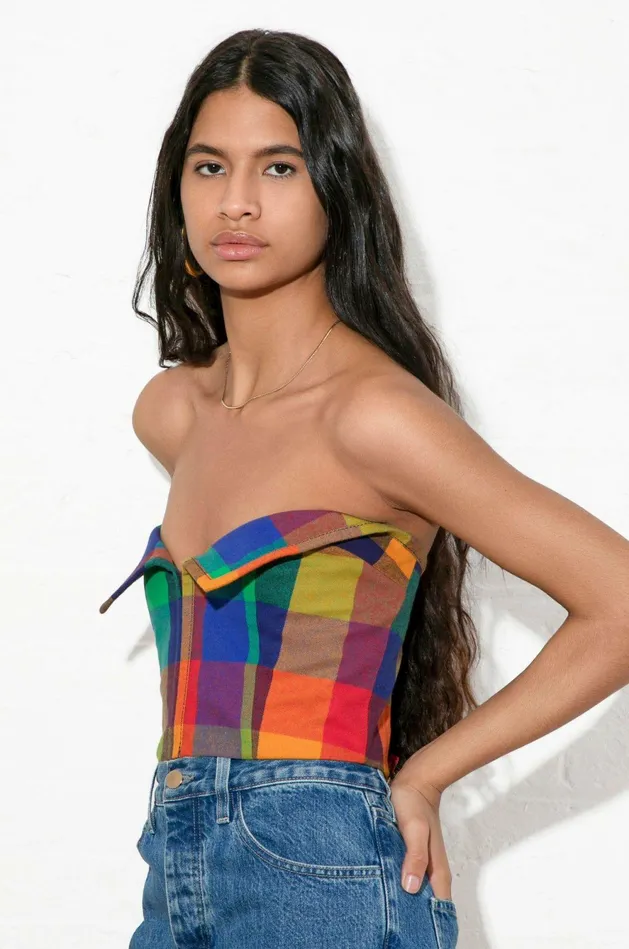 Shop Tops Mara Hoffman Layne Top Multi Shop Tops Mara Hoffman Layne Top Multi