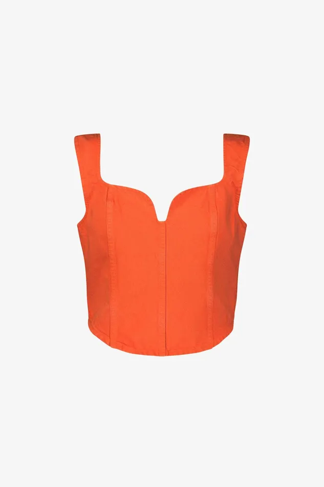Shop Tops Mara Hoffman Milla Top Orange