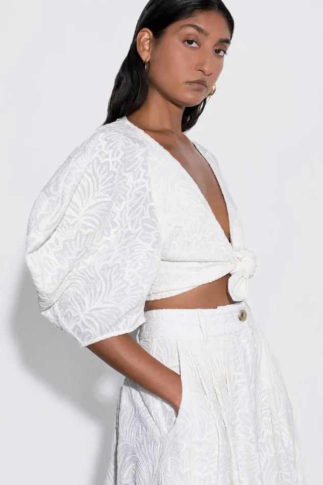 Shop Tops Mara Hoffman Navya Top Natural Shop Tops Mara Hoffman Navya Top Natural