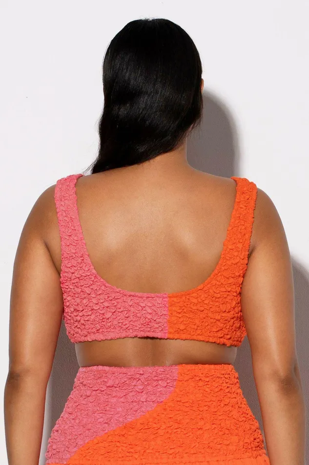 Shop Tops Mara Hoffman Shelly Top Orange Shop Tops Mara Hoffman Shelly Top Orange