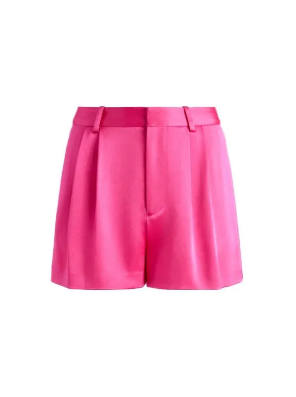 Shorts Women Alice Olivia CONRY PLEATED SHORT Candy