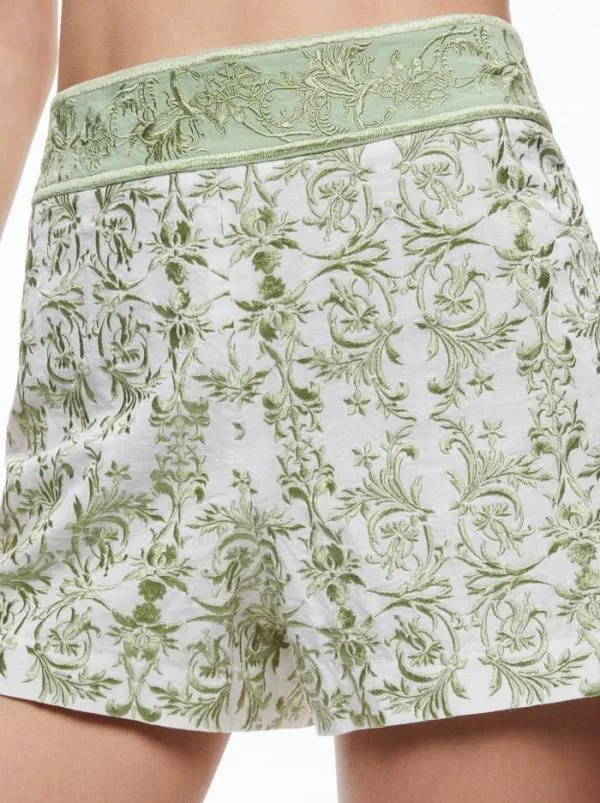 Shorts Women Alice Olivia DONALD HIGH WAISTED SHORT Republic Geo