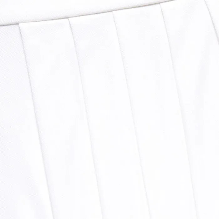 Skorts and Dresses Women GFORE LUXE SIDE PLEAT 4WAY STRETCH TWILL SKORT Snow