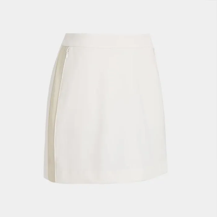 Skorts and Dresses Women GFORE SIDE PANEL 4WAY STRETCH TWILL SKORT Snow