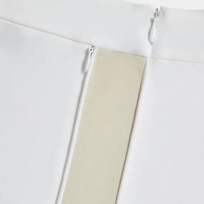 Skorts and Dresses Women GFORE SIDE PANEL 4WAY STRETCH TWILL SKORT Snow