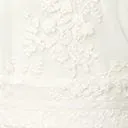 Smak Parlor 1970s Ivory Embroidered Lace Mini Caftan DressesPlus Unique Vintage Maxi