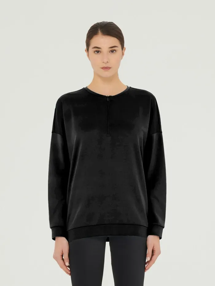 Sweater Top Long Sleeves Black Women Wolford Tops