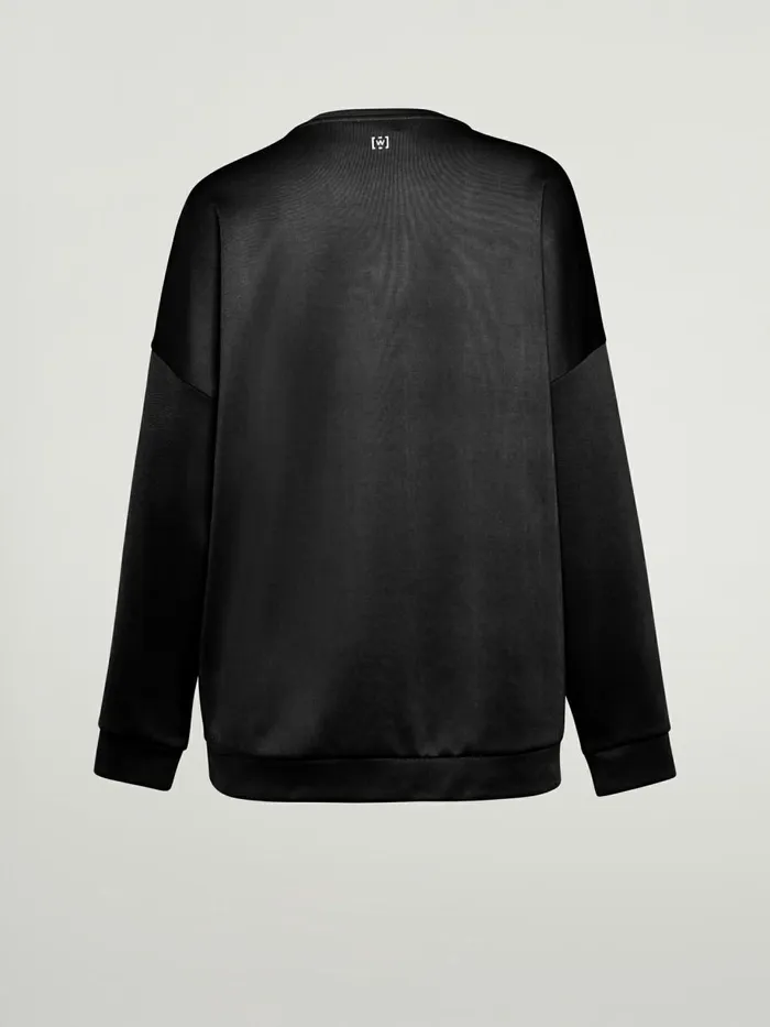 Sweater Top Long Sleeves Black Women Wolford Tops
