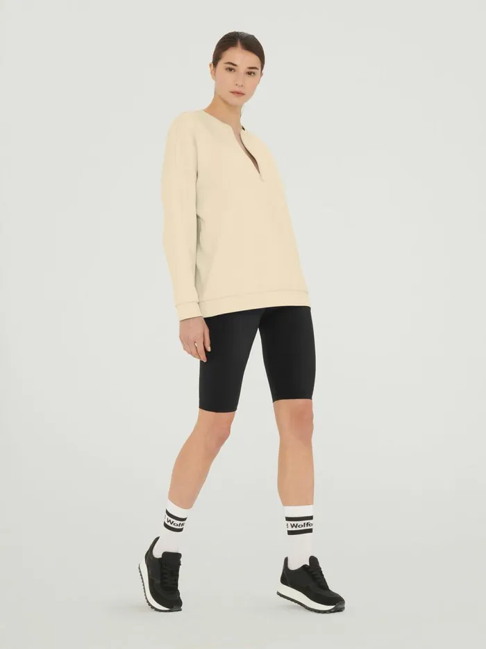 Sweater Top Long Sleeves Moon Shell Women Wolford Tops