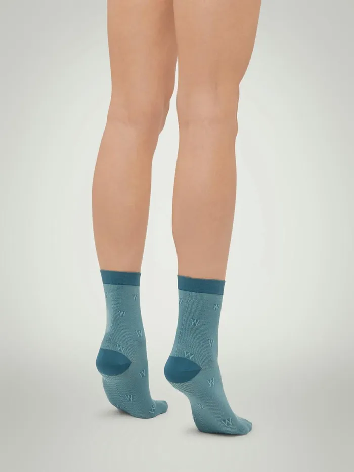 The W Cotton Socks Lakeoff White Women Wolford Socks
