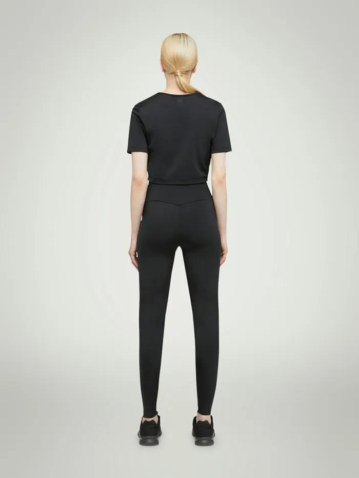 The Workout Top Short Sleeves Black Women Wolford Tops