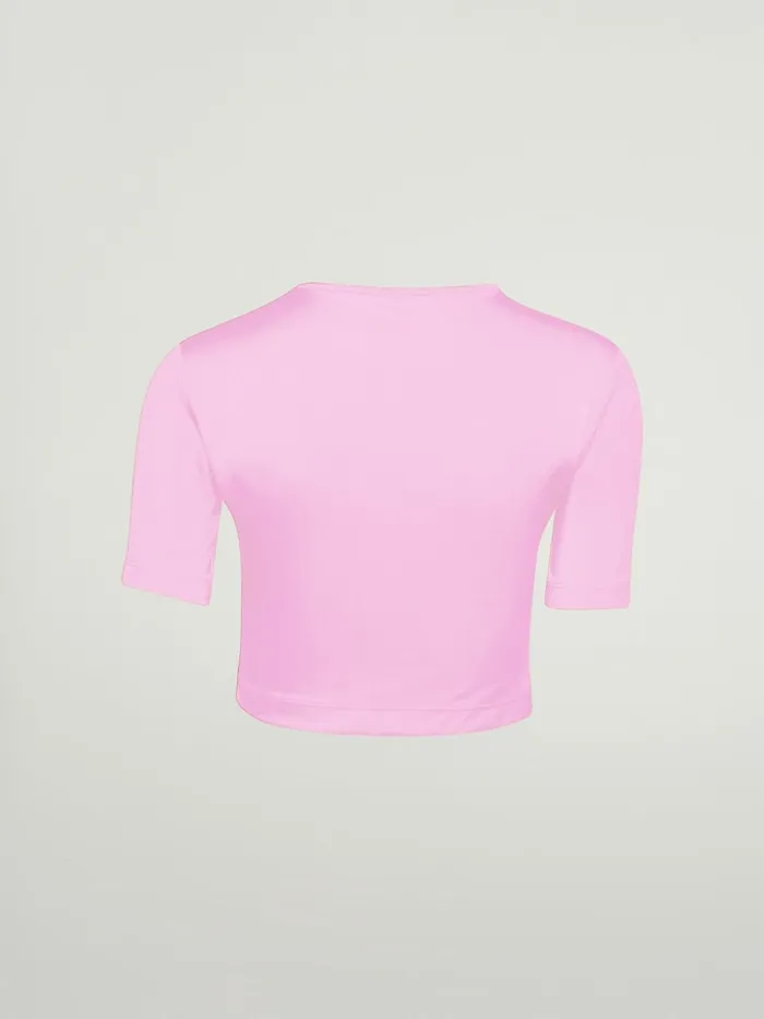 The Workout Top Short Sleeves Prisma Pink Women Wolford Tops