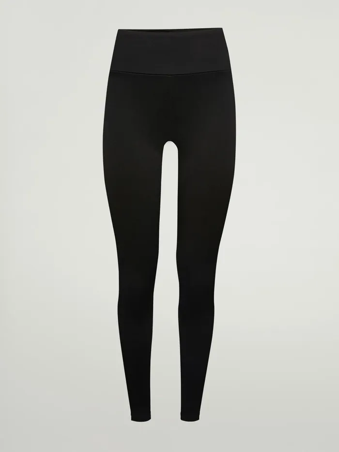 Thermal Leggings Black Women Wolford Trousers and Jumpsuits