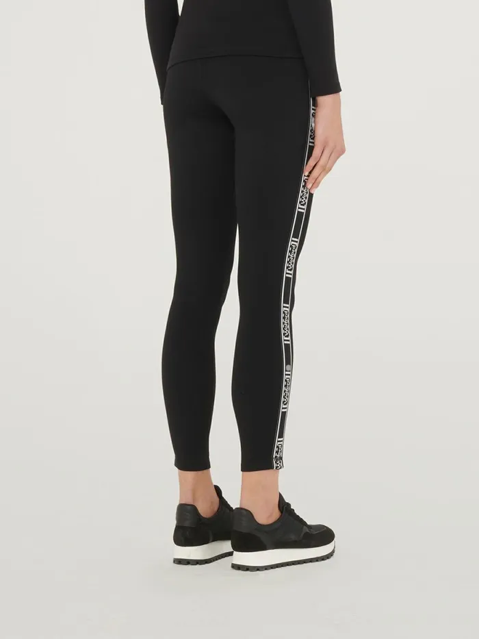 Thermal Leggings Black Women Wolford Trousers and Jumpsuits