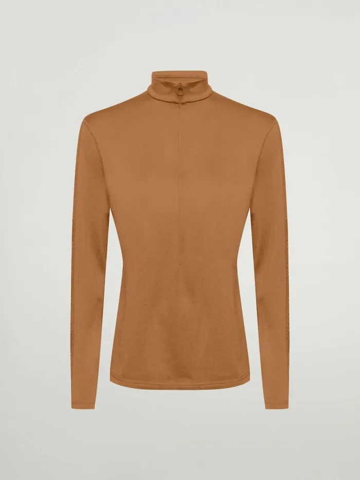 Thermal Top Long Sleeves Lion Women Wolford Longsleeve Shirts