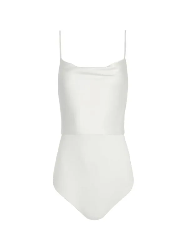 Tops Women Alice Olivia HARMON BODYSUIT Off White