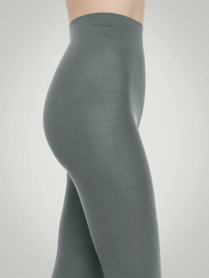 Velvet De Luxe 66 Tights Soft Pewter Women Wolford Tights