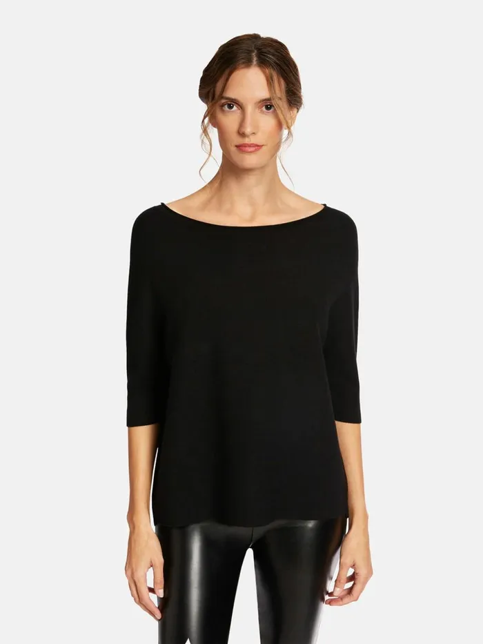 Viscool Pullover Black Women Wolford Tops
