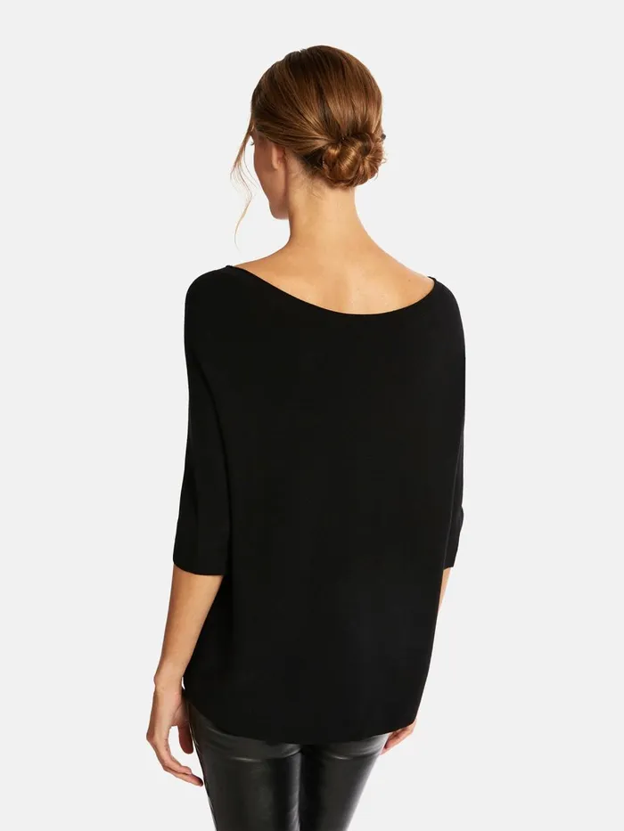 Viscool Pullover Black Women Wolford Tops