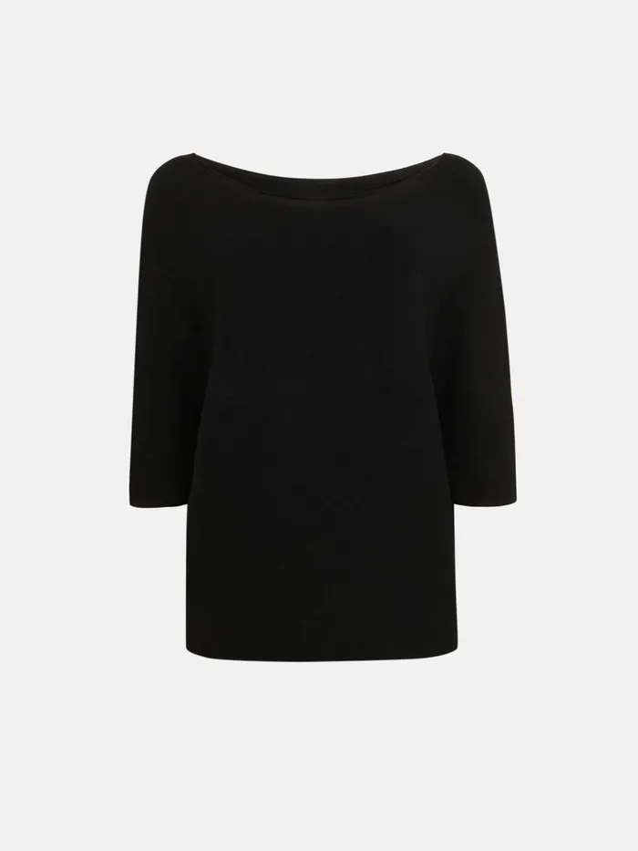 Viscool Pullover Black Women Wolford Tops