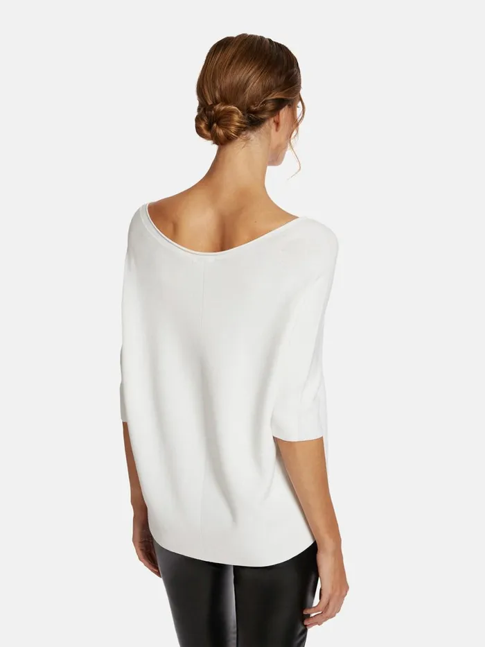 Viscool Pullover White Women Wolford Tops