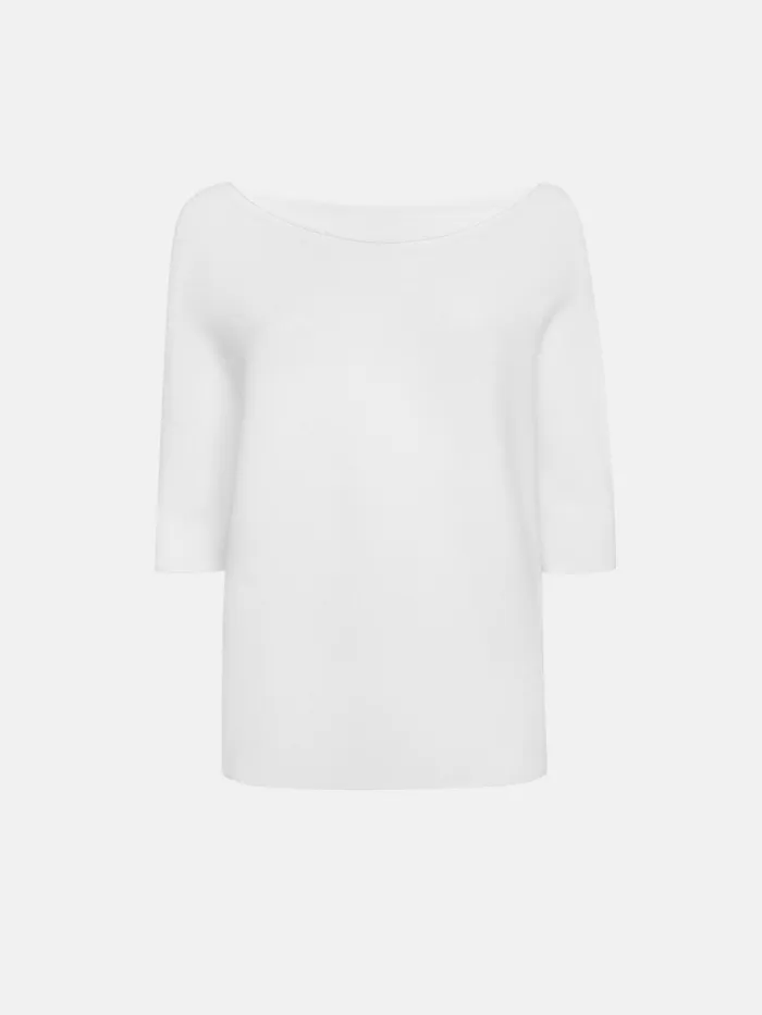 Viscool Pullover White Women Wolford Tops