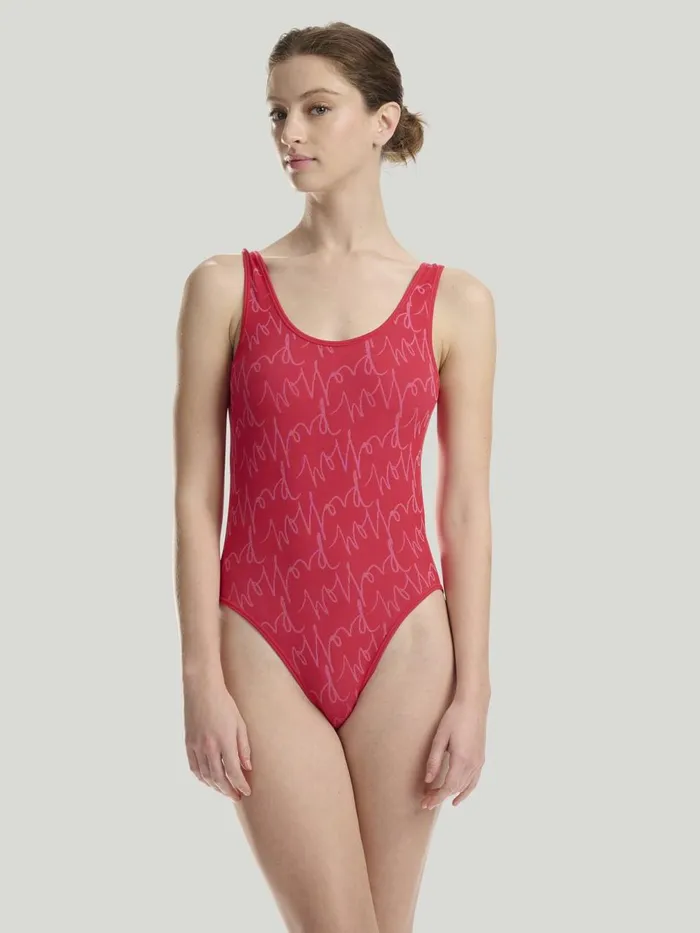 W Athleisure Bodysuit Red Gloworchid Women Wolford Tops
