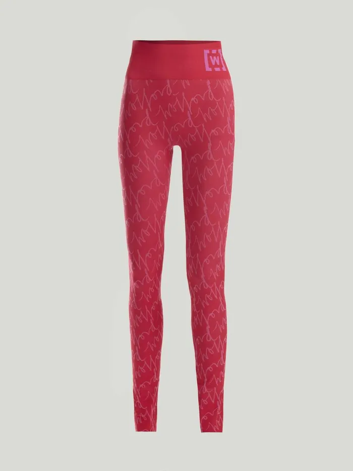 W Athleisure Slimming Leggings Red Gloworchid Women Wolford Leggings