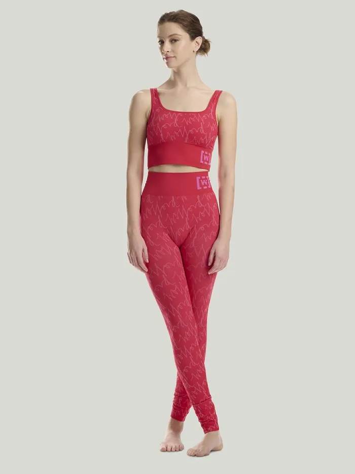 W Athleisure Slimming Leggings Red Gloworchid Women Wolford Leggings