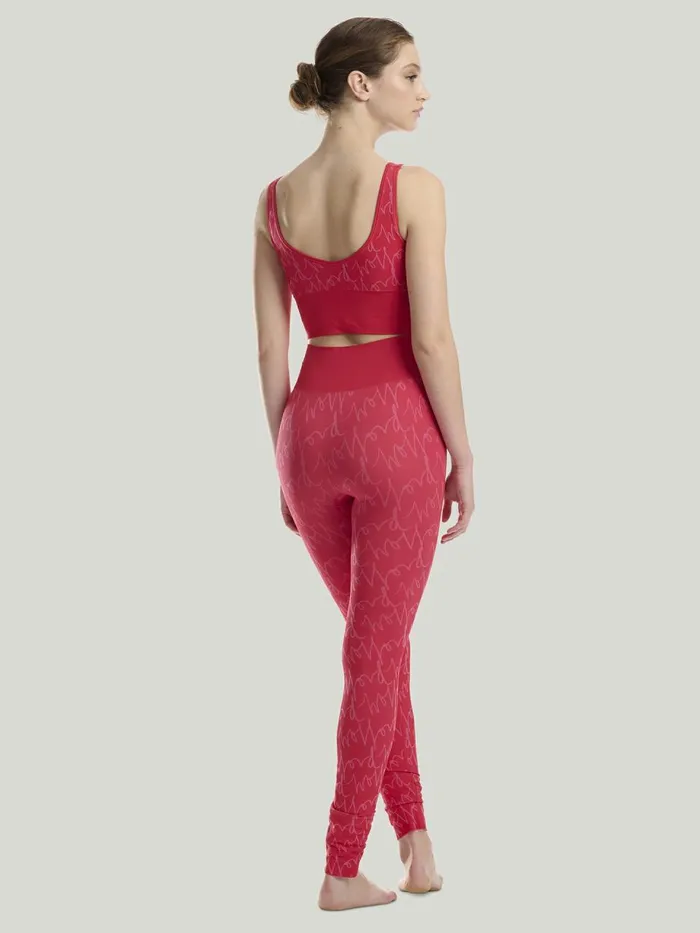 W Athleisure Slimming Leggings Red Gloworchid Women Wolford Leggings
