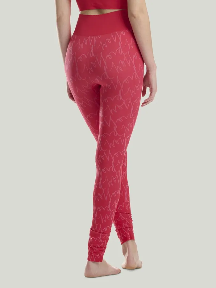 W Athleisure Slimming Leggings Red Gloworchid Women Wolford Leggings
