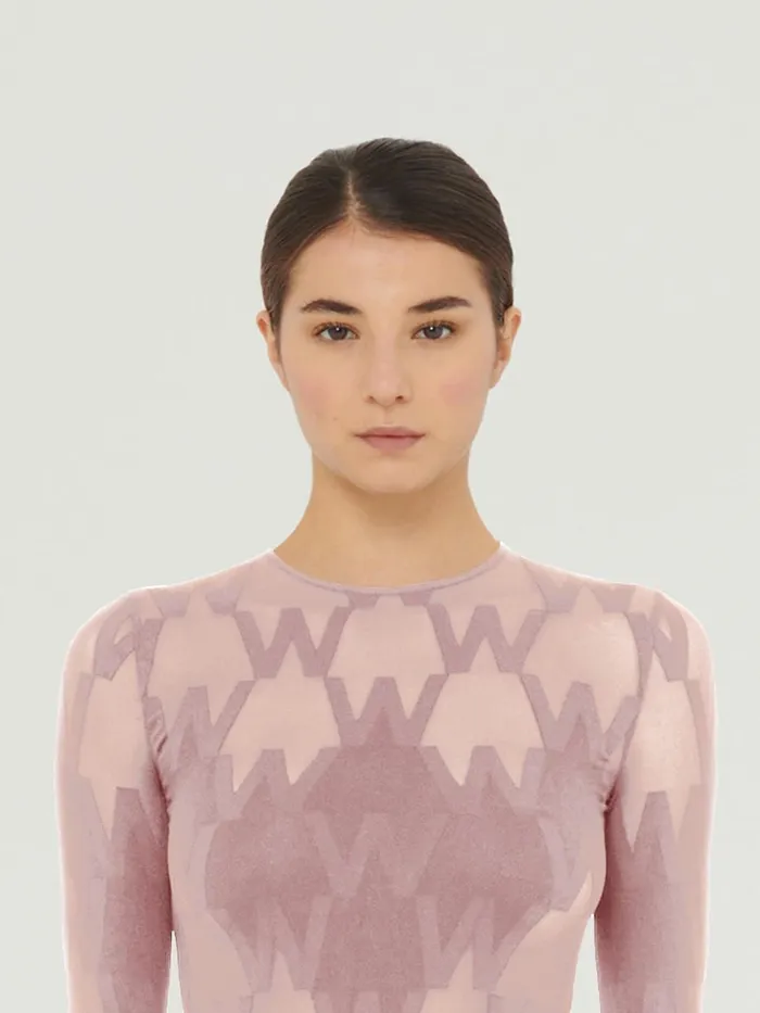 W Dress Rose Petal Women Wolford Dresses and Skirts