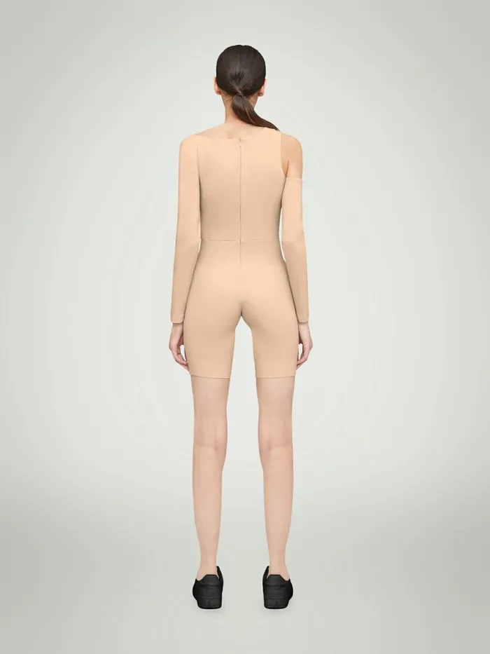 Warm Up Jumpsuit Almond Women Wolford Trousers and Jumpsuits
