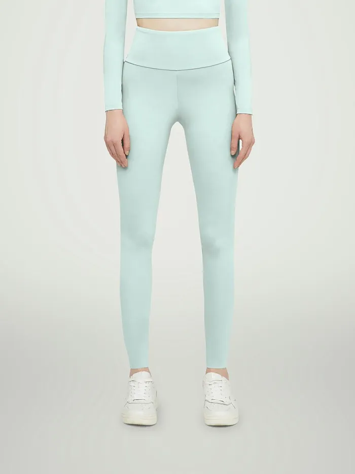 Warm Up Leggings Aqua Women Wolford Athleisure Leggings
