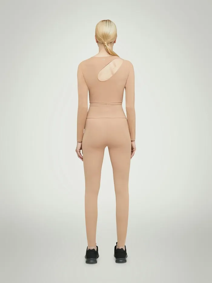 Warm Up Top Long Sleeves Almond Women Wolford Tops
