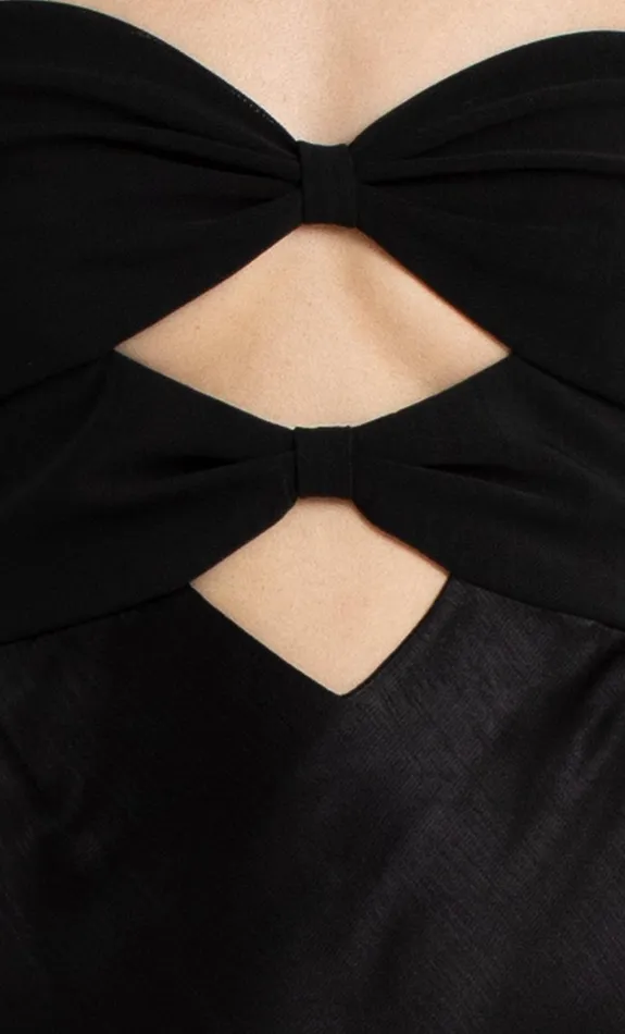 Woman Bec Bridge Backless Dresses HALLE STRAPLESS DRESS Black Woman Bec Bridge Backless Dresses HALLE STRAPLESS DRESS Black