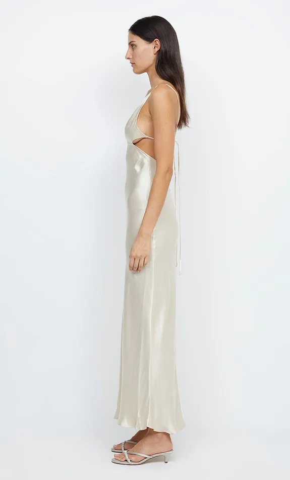 Woman Bec Bridge Backless Dresses INDI STRAPPY MAXI DRESS Vanilla Cream Woman Bec Bridge Backless Dresses INDI STRAPPY MAXI DRESS Vanilla Cream