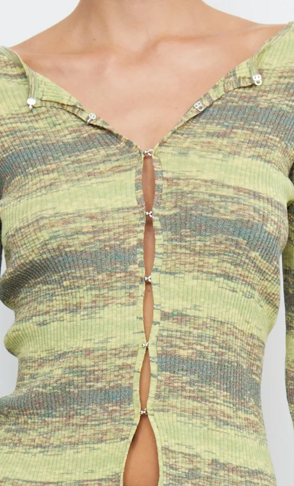 Woman Bec Bridge Knitwear DESTINY KNIT CARDIGAN Pear Haze Woman Bec Bridge Knitwear DESTINY KNIT CARDIGAN Pear Haze
