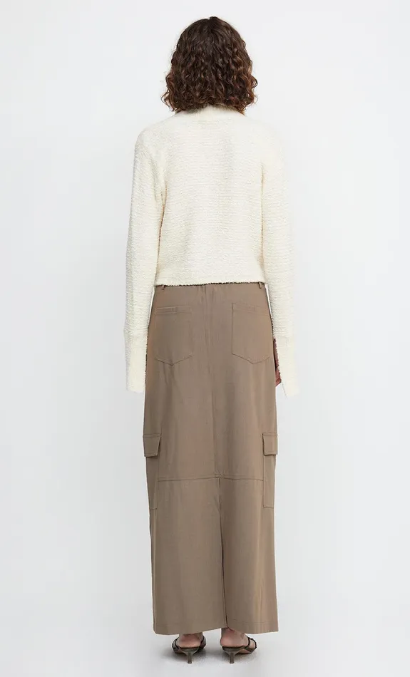 Woman Bec Bridge Long Sleeve GAIA KNIT LONG SLEEVE TOP Cream Woman Bec Bridge Long Sleeve GAIA KNIT LONG SLEEVE TOP Cream