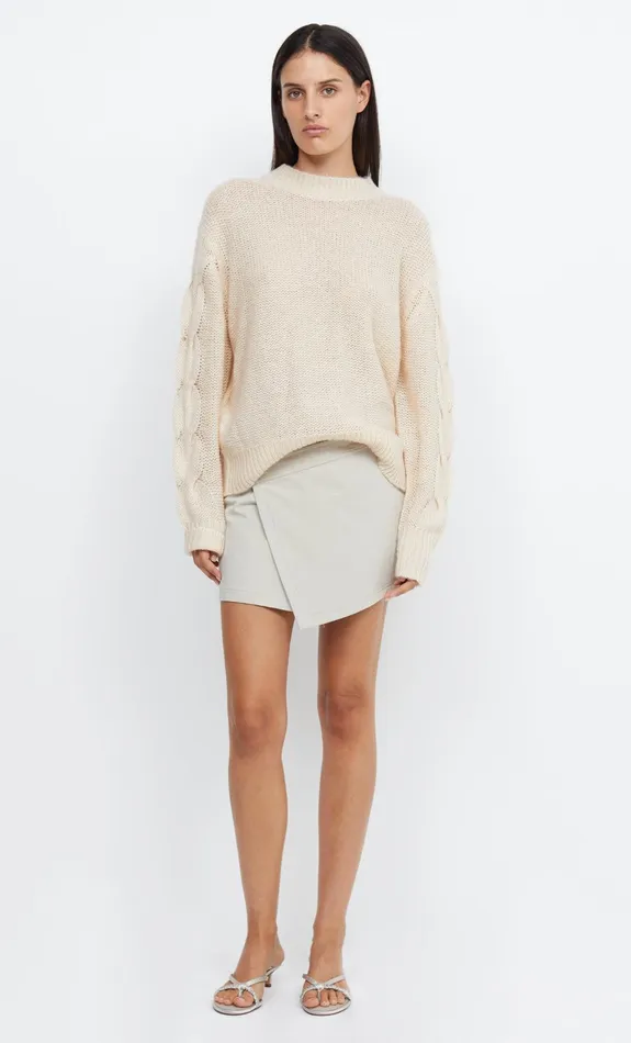 Woman Bec Bridge Long Sleeve MARION KNIT JUMPER Oatmeal