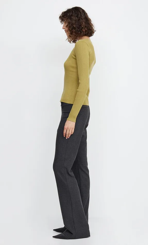 Woman Bec Bridge Long Sleeve SAPPHIRA KNIT CARDIGAN Olive Green Woman Bec Bridge Long Sleeve SAPPHIRA KNIT CARDIGAN Olive Green