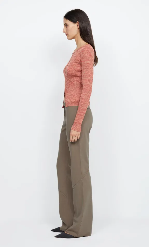Woman Bec Bridge Long Sleeve SAPPHIRA KNIT CARDIGAN Sumac Red Woman Bec Bridge Long Sleeve SAPPHIRA KNIT CARDIGAN Sumac Red