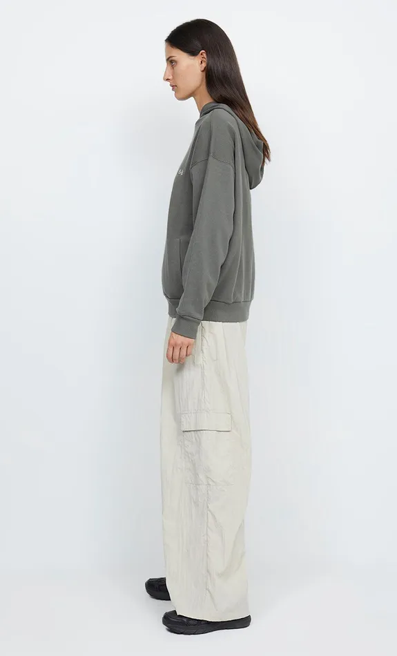 Woman Bec Bridge Long Sleeve SERENA ORGANIC HOODIE Khaki Woman Bec Bridge Long Sleeve SERENA ORGANIC HOODIE Khaki