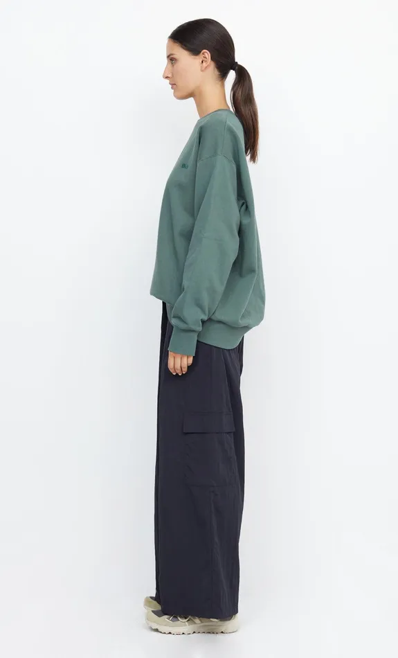 Woman Bec Bridge Long Sleeve SERENA OVERSIZED SWEATSHIRT Washed Jasper Woman Bec Bridge Long Sleeve SERENA OVERSIZED SWEATSHIRT Washed Jasper