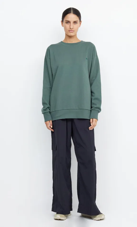Woman Bec Bridge Long Sleeve SERENA OVERSIZED SWEATSHIRT Washed Jasper Woman Bec Bridge Long Sleeve SERENA OVERSIZED SWEATSHIRT Washed Jasper