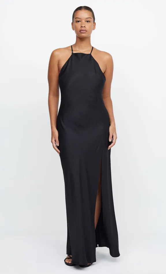 Woman Bec Bridge Maxi Dresses ADORE HALTER MAXI DRESS Black